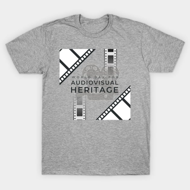 World Day for Audiovisual Heritage T-Shirt by BlackRose Store